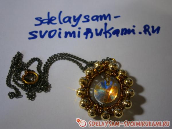 кулон своими руками