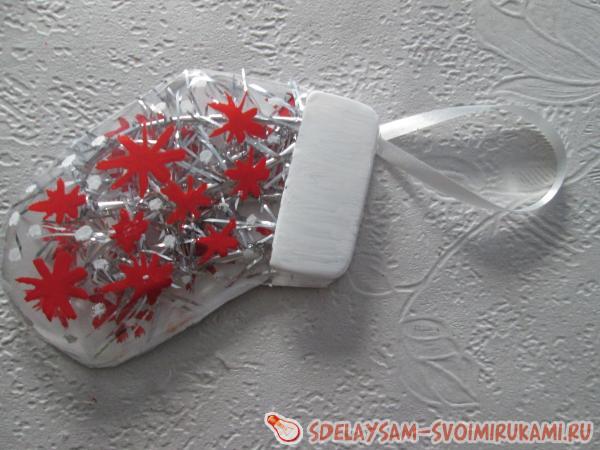 приклеиваем петельку