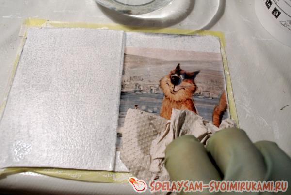 убираем излишки воды