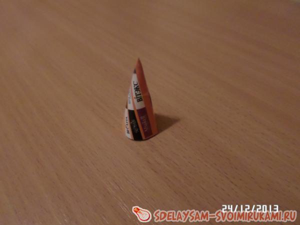 закручивать конусы