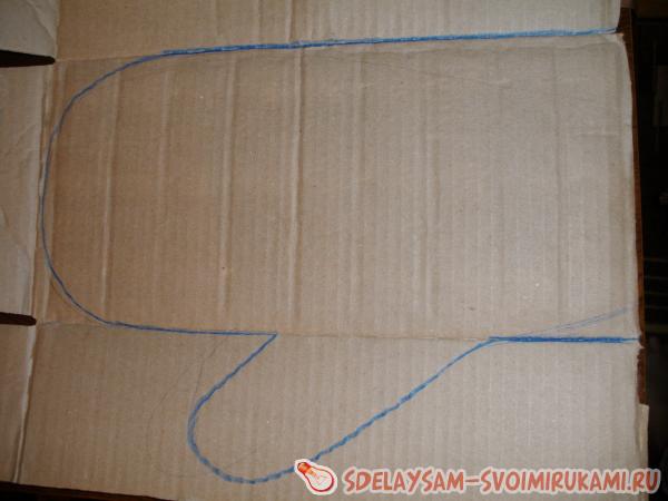 заготовку из картона