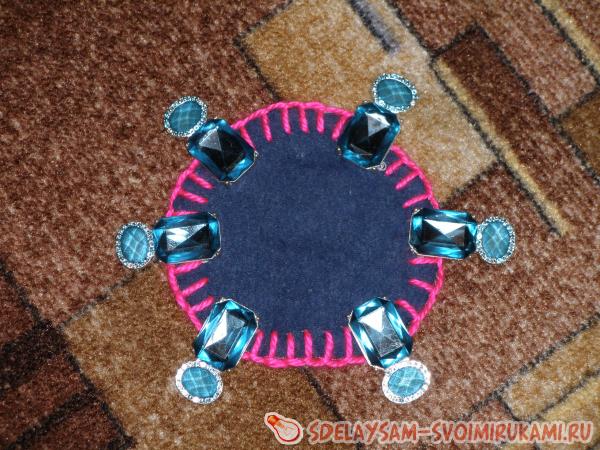 сделать центральную часть