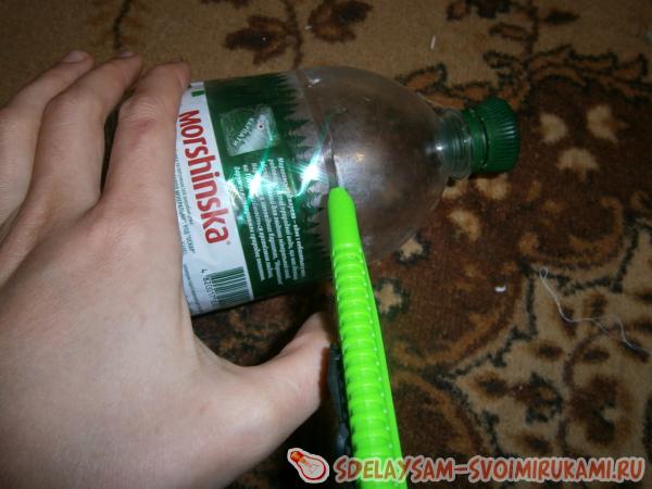 отрезаем верхнюю часть