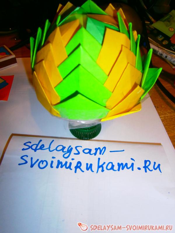 лепестки до самого низа