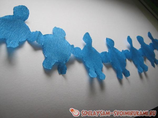 вырезаем человечков