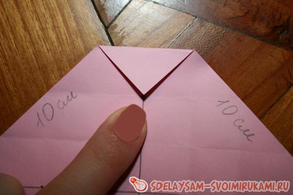 заворачиваем к отметке