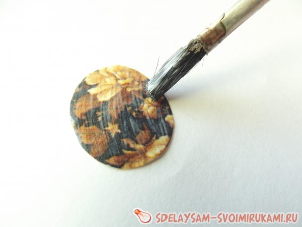 покрыть изображение клеем