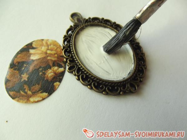 перенесению рисунка в рамку