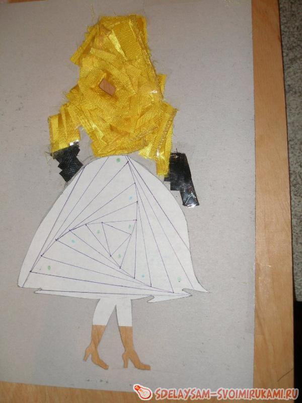 изготавливаем даму