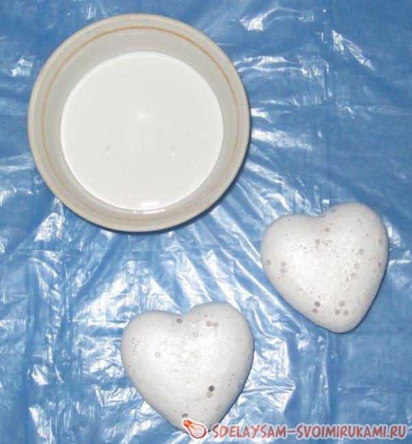 красим сердечки