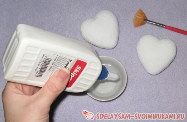 Наливаем клей