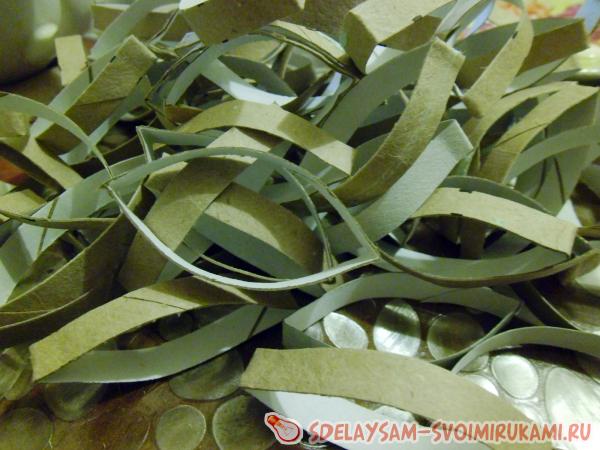 разрезаем рулоны