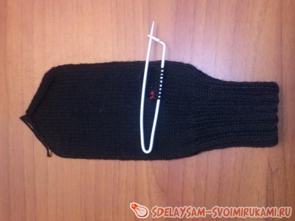 Вязание пальца 9