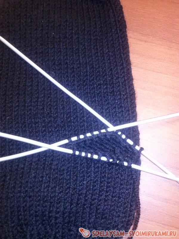 Вязание пальца 10