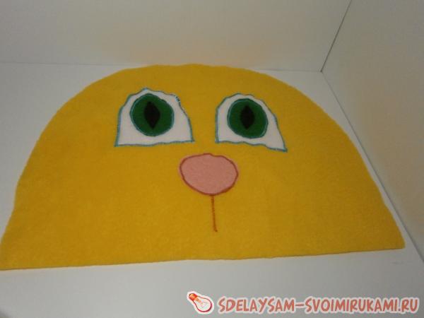 оформить щечки