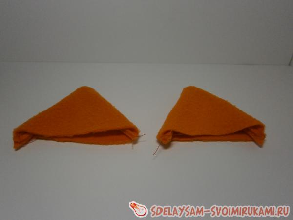 Сшить их попарно