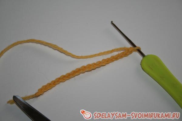 с набора воздушных петель