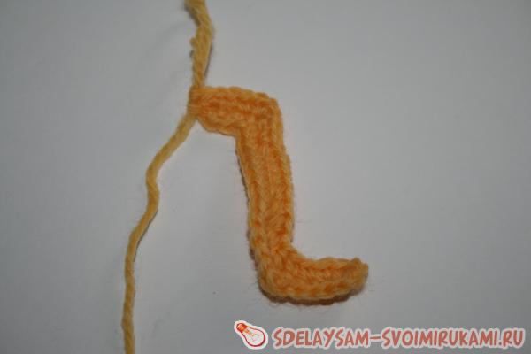 обвязываем по кругу