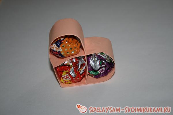 Валентинка с вкусным содержанием