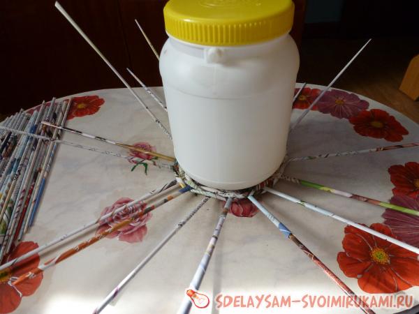 оплетаем банку