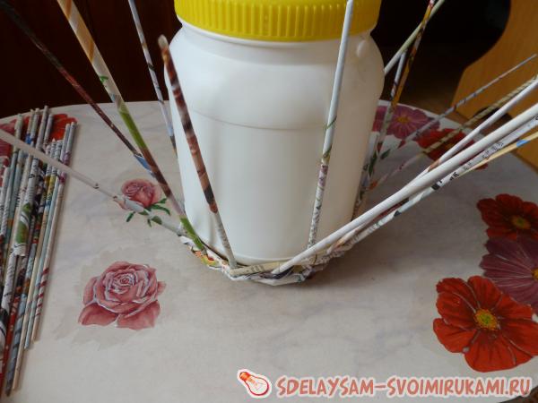 оплетаем банку