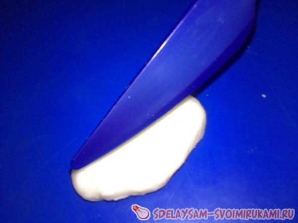 прожилочки лопаткой