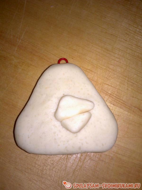 разместите клюв