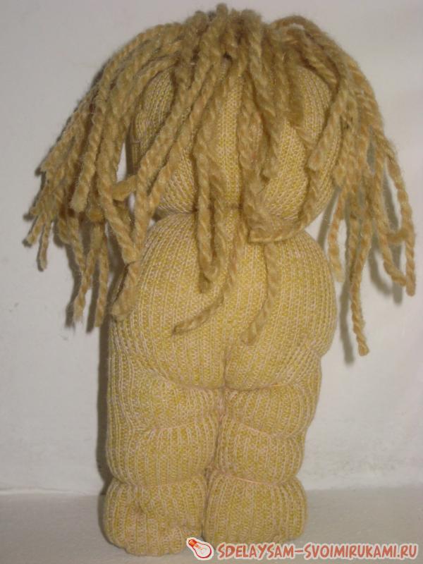 пришиваем ротик и декорируем