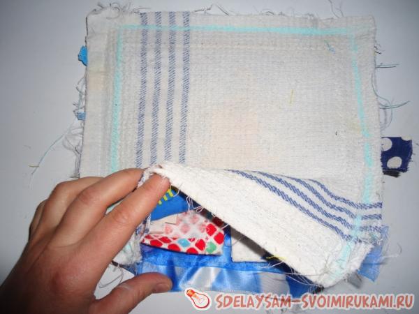 вкладываем кусок синтепона