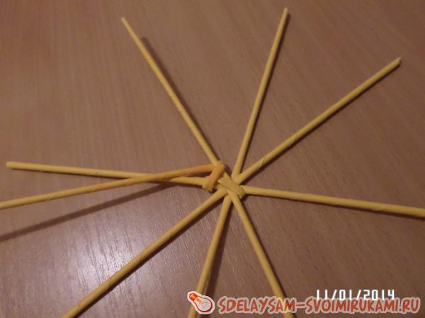 заводим рабочую трубочку