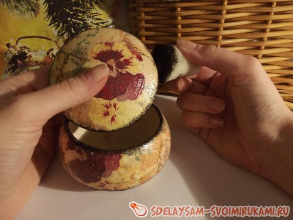 оттените края и грани