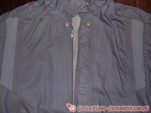 Одеваем на тесьму