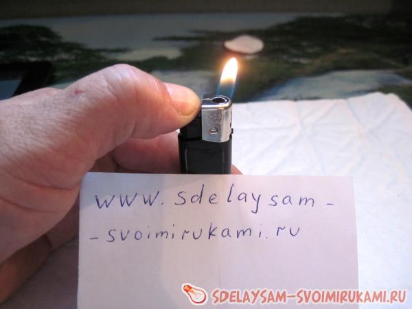 Как заправит одноразовую зажигалку