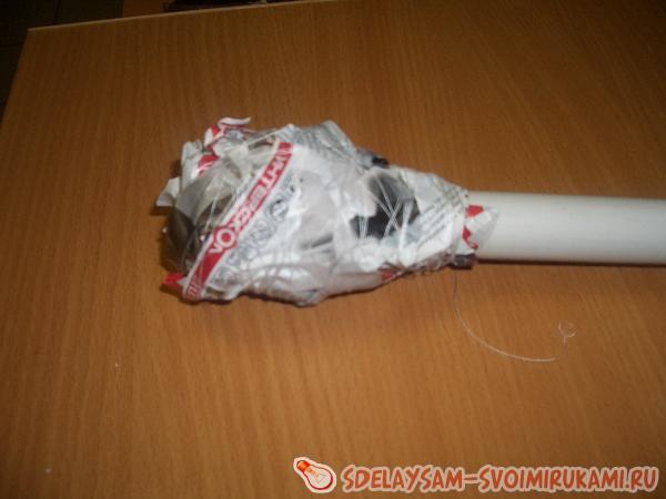 топиарий из журнальных трубочек