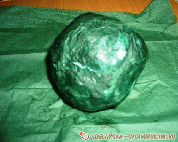топиарий из журнальных трубочек