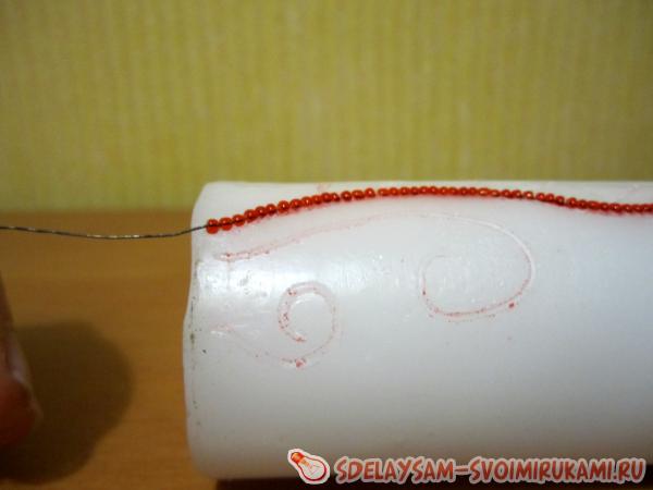 вдавливаем бисер