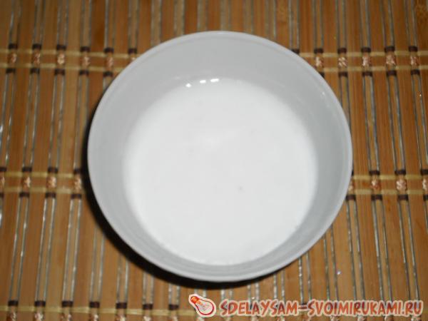 плавим матовую основу