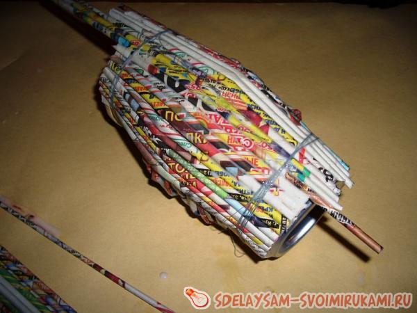 фиксируем ниткой