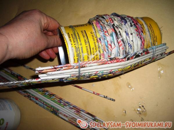 по кругу бочонка