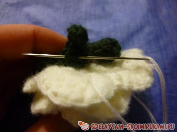 Начинаем сборку розы