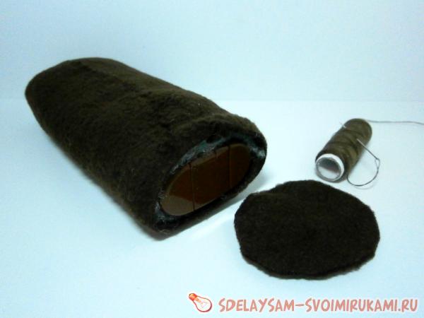 флиса овал пришить