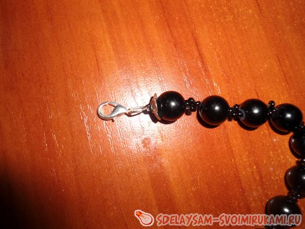 плести основу для ожерелья