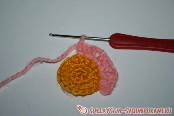 создавать лепестки нашей ромашки