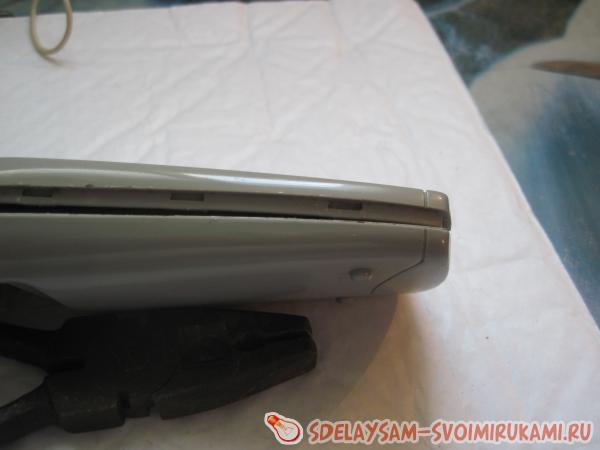 вскрываем пульт ДУ