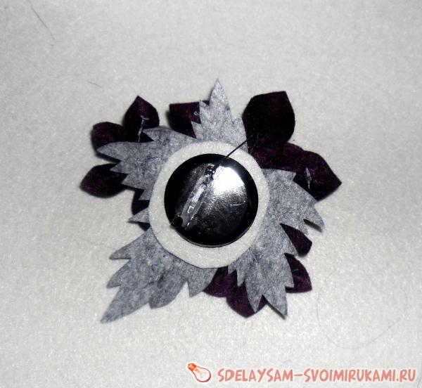 Брошь из ферта