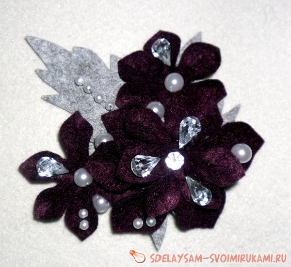 Брошь из ферта