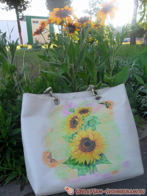 Солнечная сумка к летнему сезону