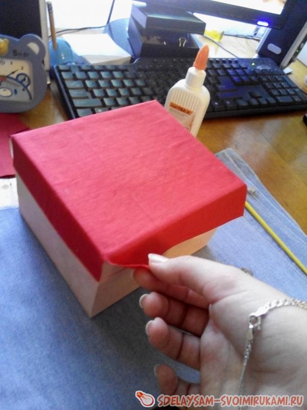 обклейте тканью