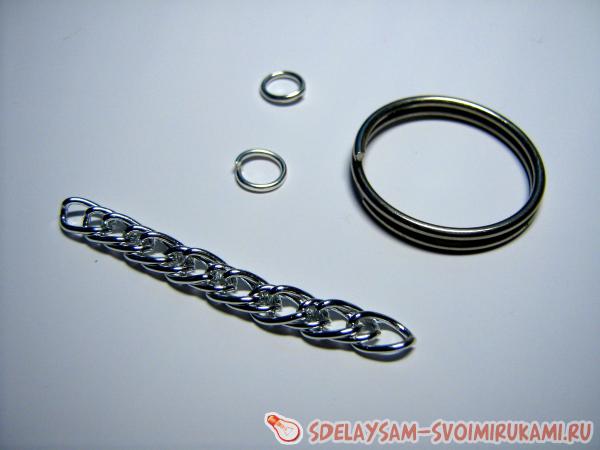 изготовление из пластика брелка