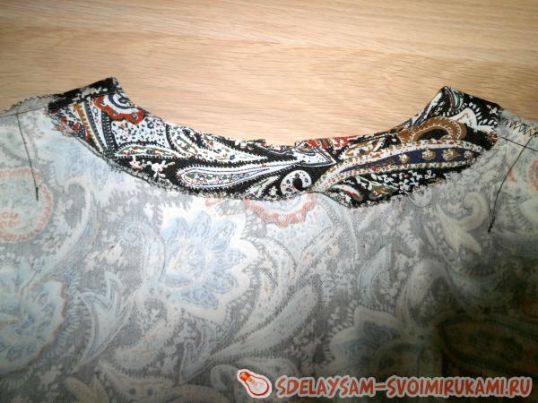 Женская ветровка из джинсовой ткани